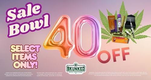 40% OFF - The Sales Bowl is live!