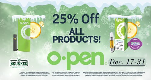 O.pen Vendor Special — 25% OFF