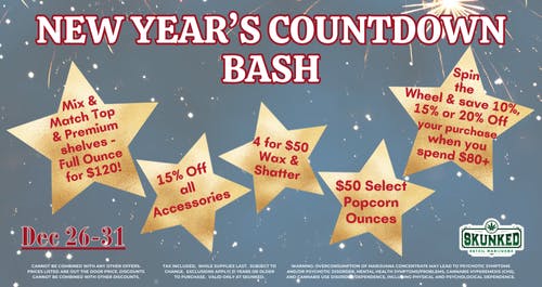 4 For $50 Wax & Shatter