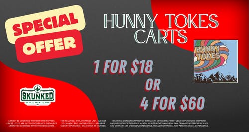 Hunny Tokes Cart — 4 for $60