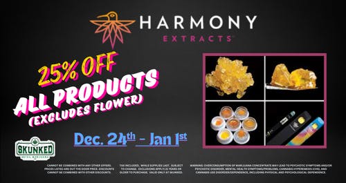 Harmony Vendor Special — 25% OFF