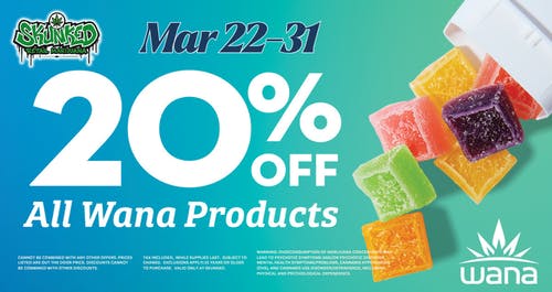 20% OFF ALL Wana