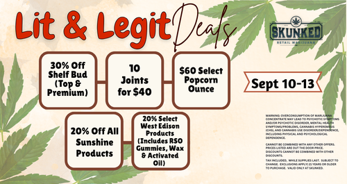 10 JOINTS. $40. LET’S GET LIT!